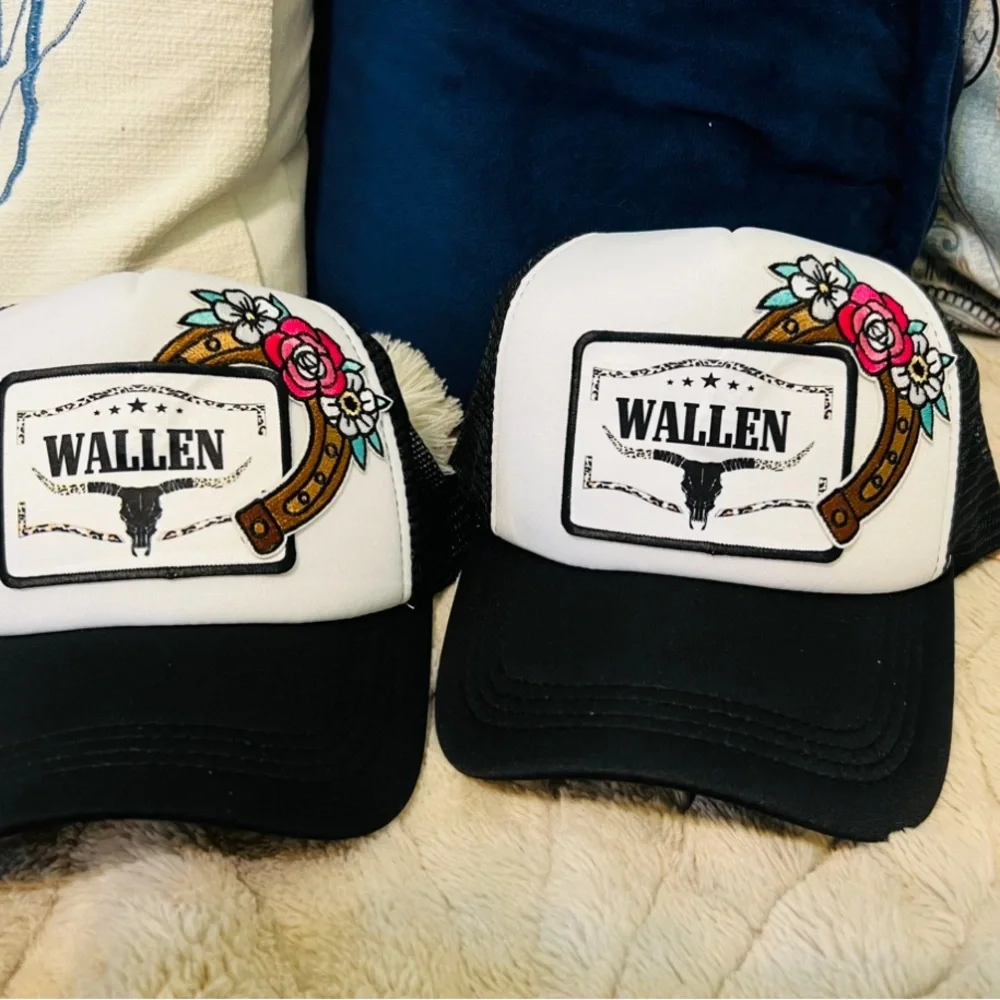 Custom designed hats you pick theme/colors christmas Halloween sports Disney